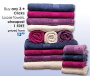 Clicks Loose Towels-Each