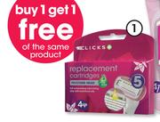 Clicks Halo 5 Blade Replacement Cartridges-4-Pack