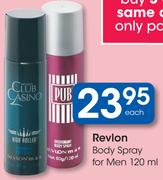 Revlon Body Spray For Men-120ml