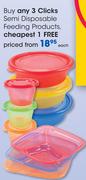 Clicks Semi Disposable Feeding Products Each