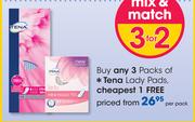 Tena Lady Pads-Per Pack