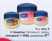 Vaseline Petroleum Jellies