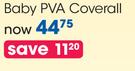 Clicks Baby PVA Coverall-Per Pack