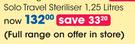 Milton Solo Travel Sterliser-1.25ltr