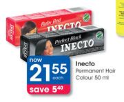 Inecto Permanent Hair Colour-50ml Each