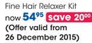 Dark And Lovely Fine Hair Relaxer Kit