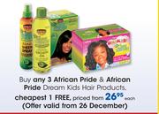 African Pride & African Pride Dream Kids Hair Products-Each