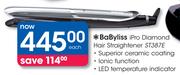 BaByliss iPro Diamond Hair Straightener ST387E