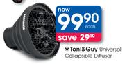 Toni&Guy Universal Collapsible Diffuser-Each
