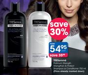 Tresemme Platinum Strength Strengthen & Protect Shampoo Or Conditioner-750ml Each