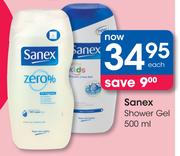 Sanex Shower Gel-500ml Each