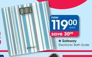 Safeway Electronic Bath Scale-Each