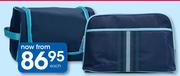 Clicks Guy Pinot Men's Blue Stripe Toiletry Bag-Each