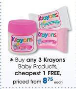 Krayons Baby Products-Each