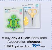 Clicks Baby Bath Accessories-Each