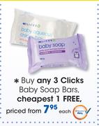 Clicks Baby Soap Bars-Each