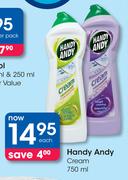 Handy Andy Cream-750ml Each