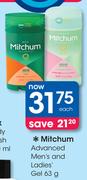 Mitchum Advanced Men's And Ladies Gel-63g