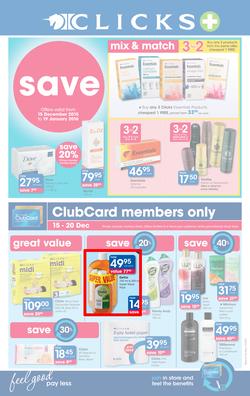 Clicks : Save (15 Dec - 19 Jan 2016), page 1