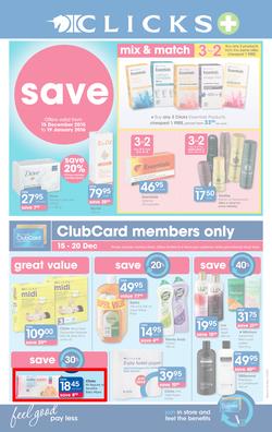 Clicks : Save (15 Dec - 19 Jan 2016), page 1