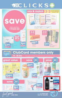Clicks : Save (15 Dec - 19 Jan 2016), page 1