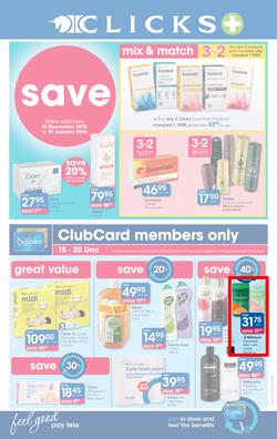 Clicks : Save (15 Dec - 19 Jan 2016), page 1