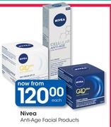 Nivea Anti-Age Facial Products-Each
