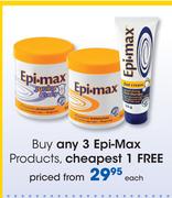 Epi-Max Products-Each