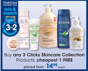 Clicks Skincare Collection Products-Each