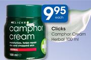 Clicks Camphor Cream Herbal-100ml