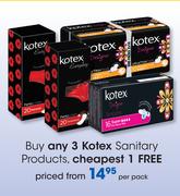 Kotex Sanitary Products-Per Pack
