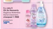 Oh So Heavenly Hygiene Waterless Hand Cleaners