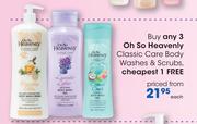 Oh So Heavenly Classic Care Body Washes & Scrubs-Each