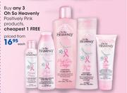 Oh So Heavenly Positively Pink Products-Each