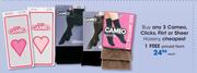 Cameo, Clicks, Flirt Or Sheer Hosiery-Each