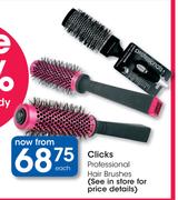 Clicks Professional Hair Brushes-Each