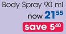 Lentheric Hoity Hoity Body Spray - 90ml Each