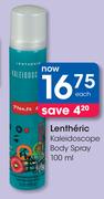Lentheric Kaleidoscope Body Spray - 100ml Each