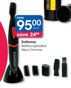 Safeway Battery-Operated Men's Trimmer
