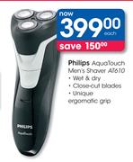 Philips AquaTouch Men's Shaver AT610