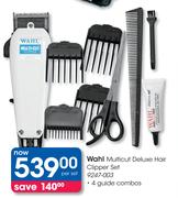 Wahl Multicut Deluxe Hair Clipper Set-Per Set