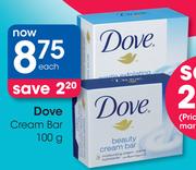 Dove Cream Bar-100g Each