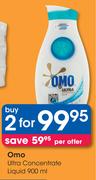 Omo Ultra Concentrate Liquid-2x900ml