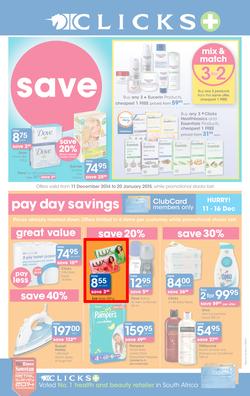 Clicks : Feel Good Pay Less (11 Dec - 20 Jan 2014), page 1