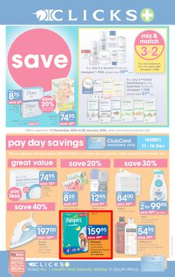 Clicks : Feel Good Pay Less (11 Dec - 20 Jan 2014), page 1