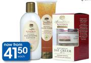 African Extract Rooibos Facial Scrub, Make-Up Remover 150ml Or Cleansing Lotion 250ml-Each