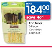 Eco Tools 5 Piece Cosmetics Brush Set-Per Set