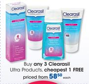 Clearasil Ultra Products Each