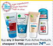 Garnier Pure Active Products Each