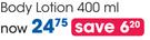 Clere Active Body Lotion-400ml
